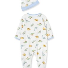 Little Me dinomite footie-hat