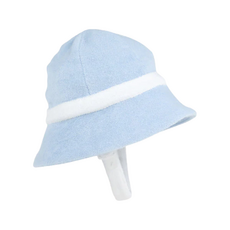 THE BEAUFORT BONNET COMPANY HENRY'S BOATING BUCKET HAT Beale Street Blue/Worth Ave White