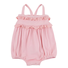 THE BEAUFORT BONNET COMPANY ST. BART'S BUBBLE BATHING SUIT Palm Beach Pink