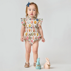 PINK CHICKEN Baby Girls Jennifer Bubble - Multi Eggs