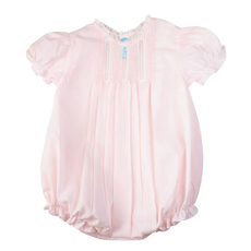 FELTMAN BROTHERS PINTUCKS & LACE BUBBLE-PINK