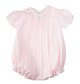 FELTMAN BROTHERS PINTUCKS & LACE BUBBLE-PINK