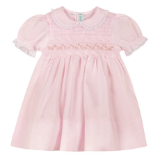 FELTMAN BROTHERS GIRLS PETITE PETALS DRESS-PINK