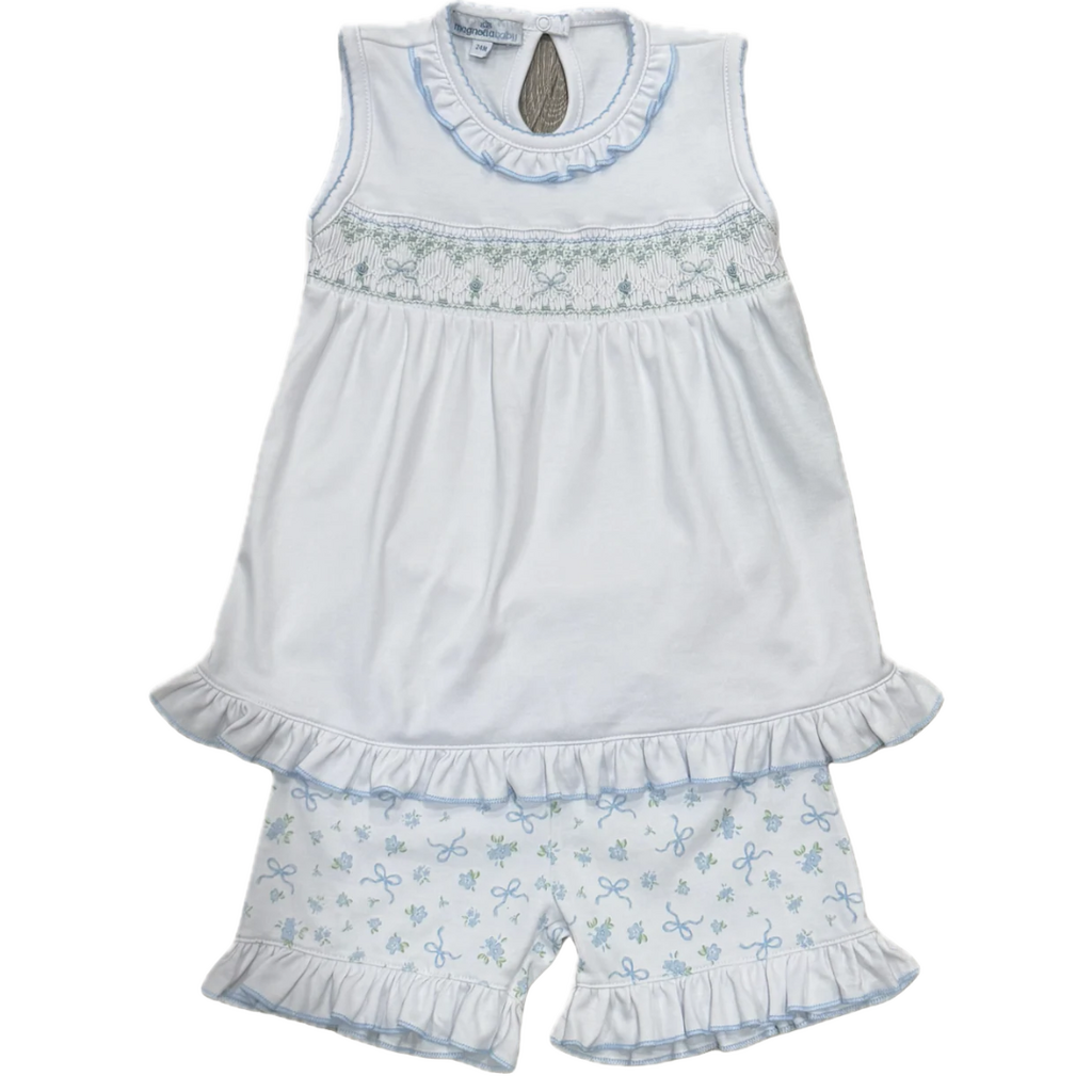 MAGNOLIA BABY Eloise's Classics Smocked Short Set
