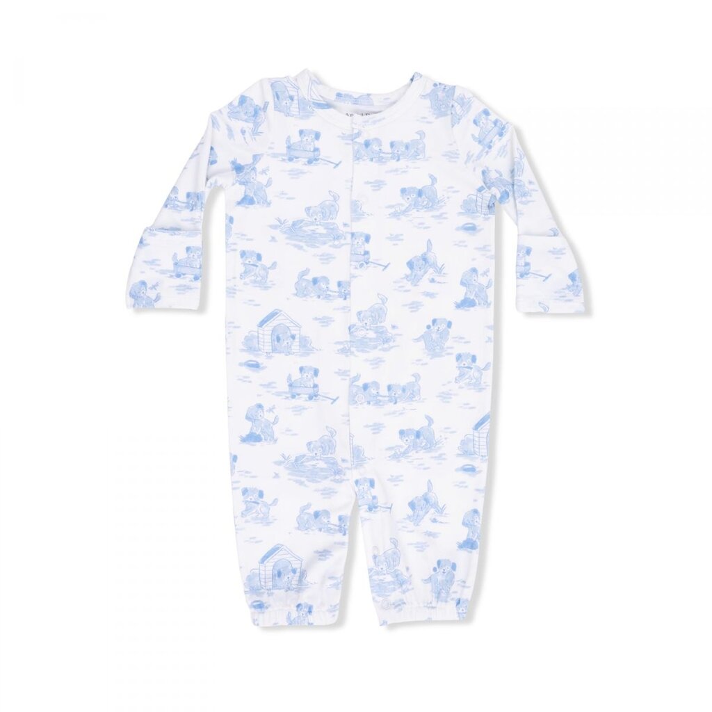 ANGEL DEAR Convertible Gown - Puppy Toile