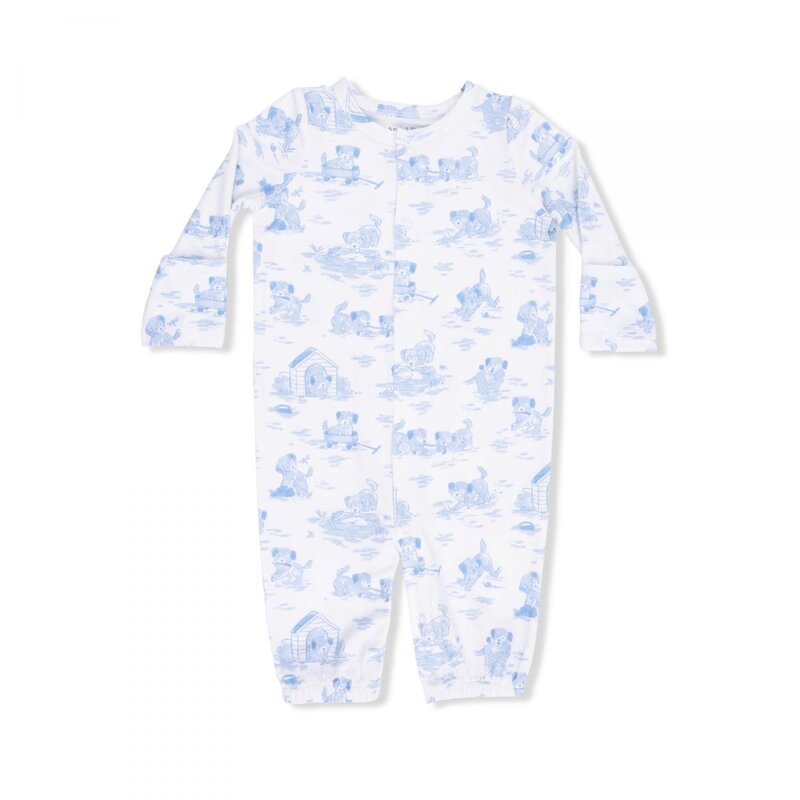 ANGEL DEAR Convertible Gown - Puppy Toile