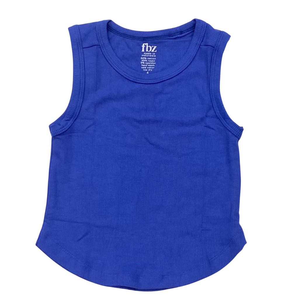 FLOWERS BY ZOE Royal Blue Top