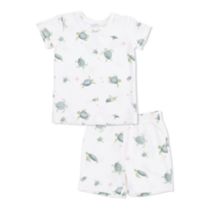 ANGEL DEAR Loungewear Short Set - Sea Turtles