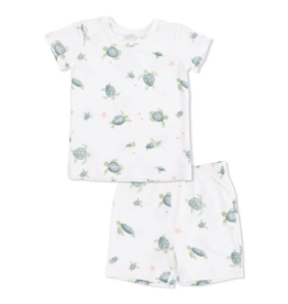 ANGEL DEAR Loungewear Short Set - Sea Turtles