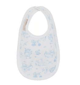 THE BEAUFORT BONNET COMPANY BURP ME BIB-Beale Street Blue