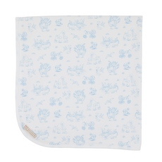 THE BEAUFORT BONNET COMPANY BABY BUGGY BLANKET-Beale Street Blue