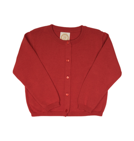 THE BEAUFORT BONNET COMPANY CAMBRIDGE CARDIGAN-Richmond Red