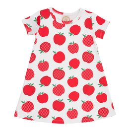 THE BEAUFORT BONNET COMPANY POLLYS PLAY DRESS-SHORT SLEEVE-Ardsley Park Apples