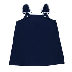 THE BEAUFORT BONNET COMPANY DONNA DRESS-Nantucket Navy/Beale Street Blue