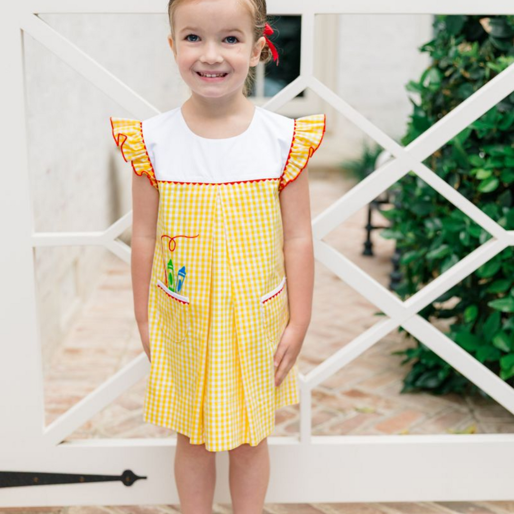 THE PROPER PEONY Exeter School Dress
