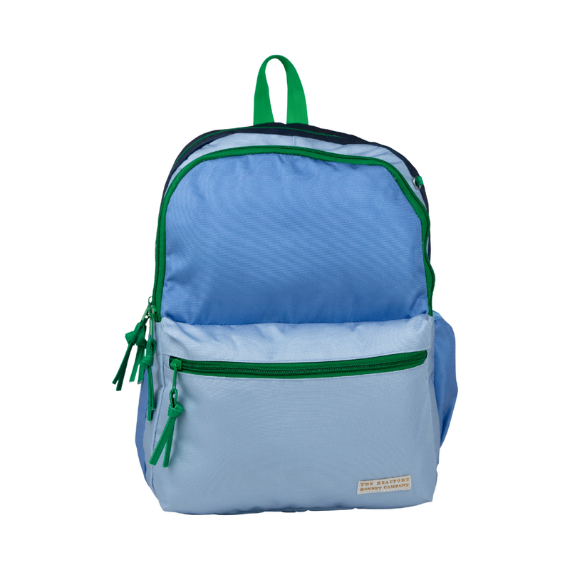 THE BEAUFORT BONNET COMPANY DON'T FORGET YOUR BACKPACK-Barbados Blue/Navy/Kelly Green