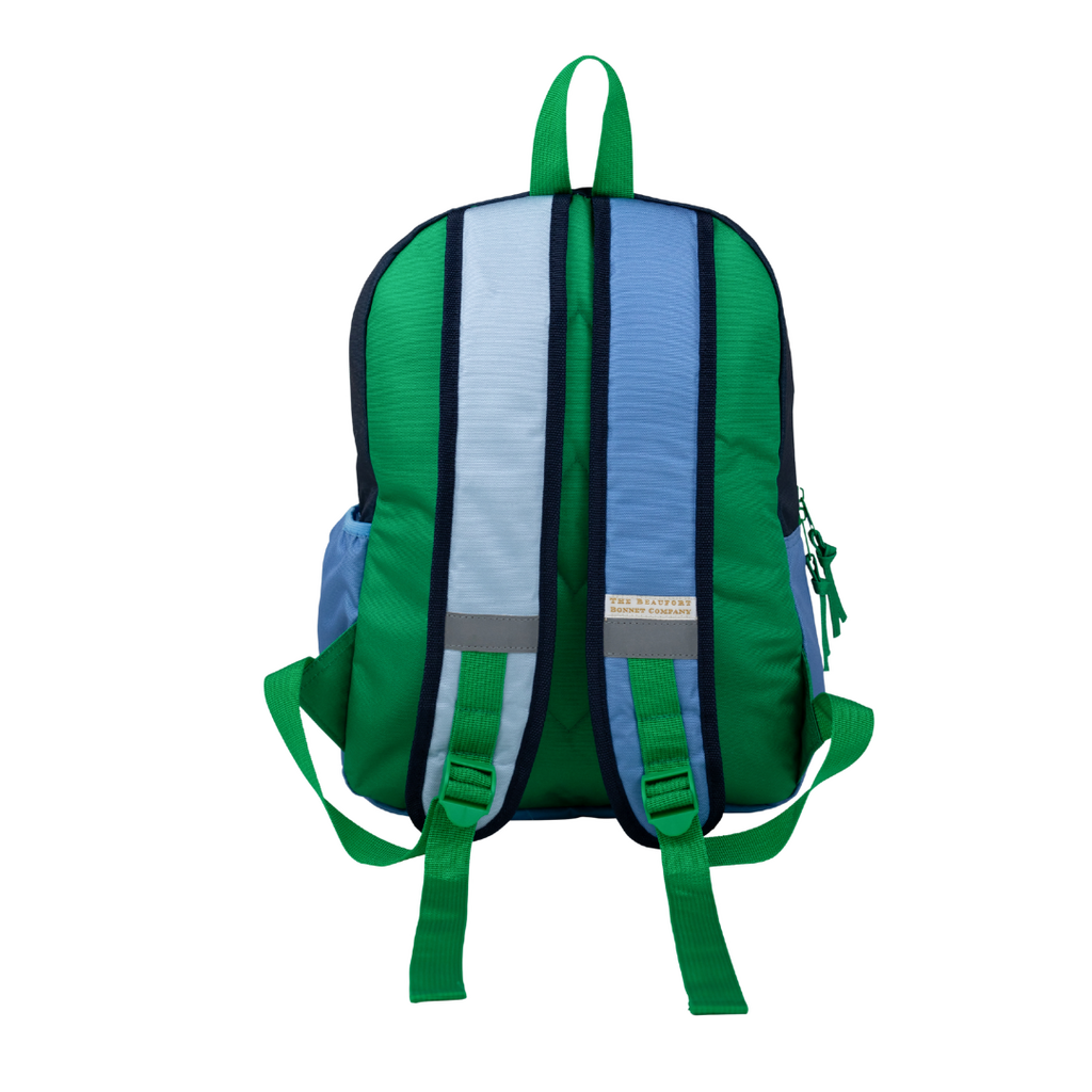 THE BEAUFORT BONNET COMPANY DON'T FORGET YOUR BACKPACK-Barbados Blue/Navy/Kelly Green