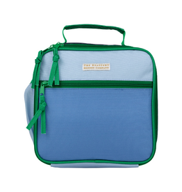 THE BEAUFORT BONNET COMPANY LEIGHTON LUNCH BOX-Barbados Blue/Navy/Kelly Green