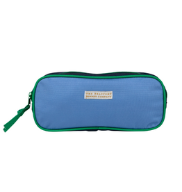THE BEAUFORT BONNET COMPANY PEYTON PENCIL POUCH-Barbados Blue/Navy/Kelly Green