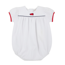 THE BEAUFORT BONNET COMPANY BLYTHE BUBBLE-Worth Ave White/Rich. Red/Nan. Navy/Megaphone