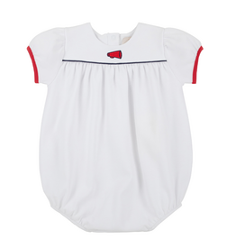 THE BEAUFORT BONNET COMPANY BLYTHE BUBBLE-Worth Ave White/Rich. Red/Nan. Navy/Megaphone