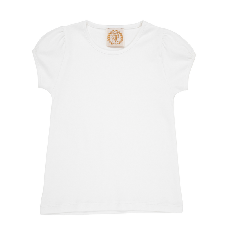 THE BEAUFORT BONNET COMPANY PENNY'S PLAY SHIRT-Worth Ave White