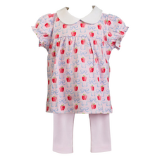 THE PROPER PEONY Apple Blossom Tunic Set