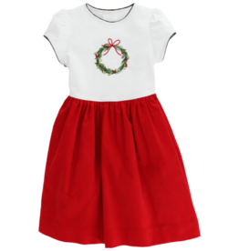 BAILEY BOYS DURHAM W CHRISTMAS RED CORD-DRESS