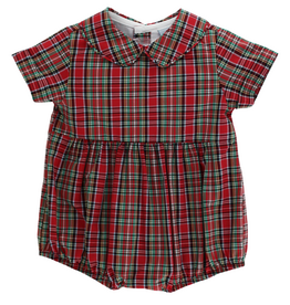 BAILEY BOYS TARTAN W NAVY CORD-DRESSY BUB SHORT