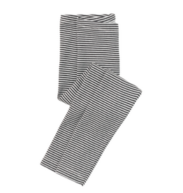 STRIPED LEGGINGS Jet Black