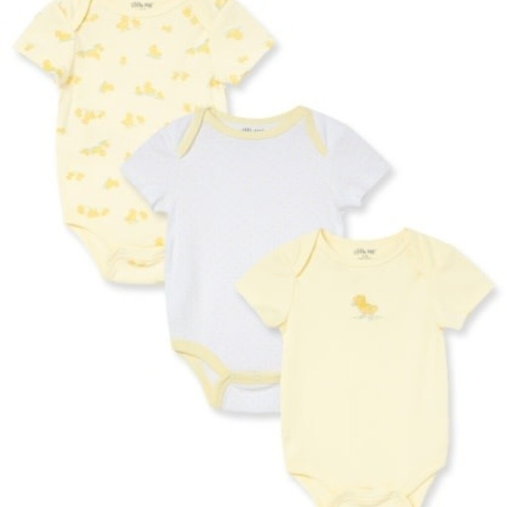 Little Me little ducks 3pk bsuit