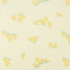 Little Me ltl ducks footie /bib