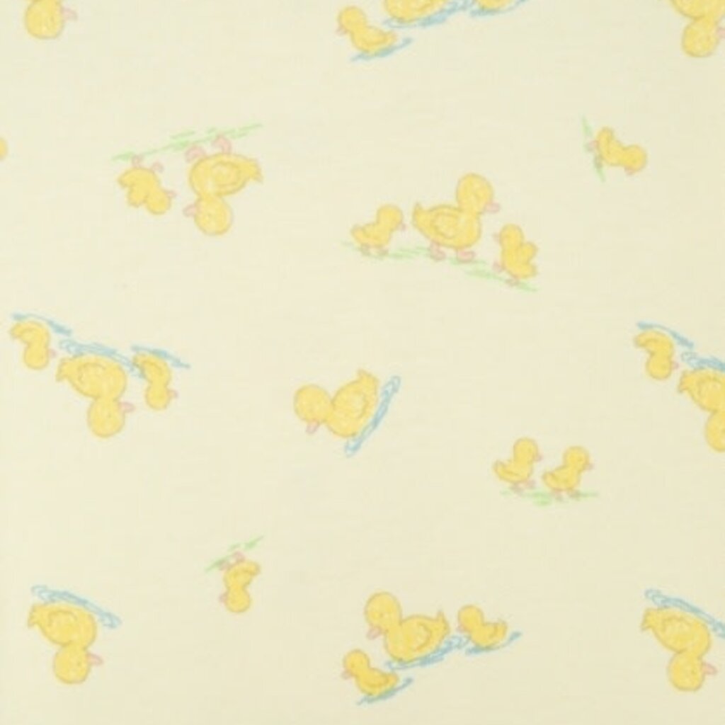 Little Me ltl ducks footie /bib