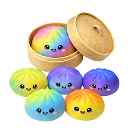 4" Mystery Squishy Dumpling-Tie Dye