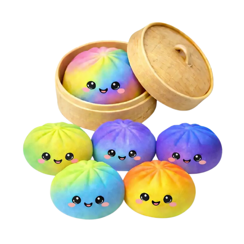 4" Mystery Squishy Dumpling-Tie Dye