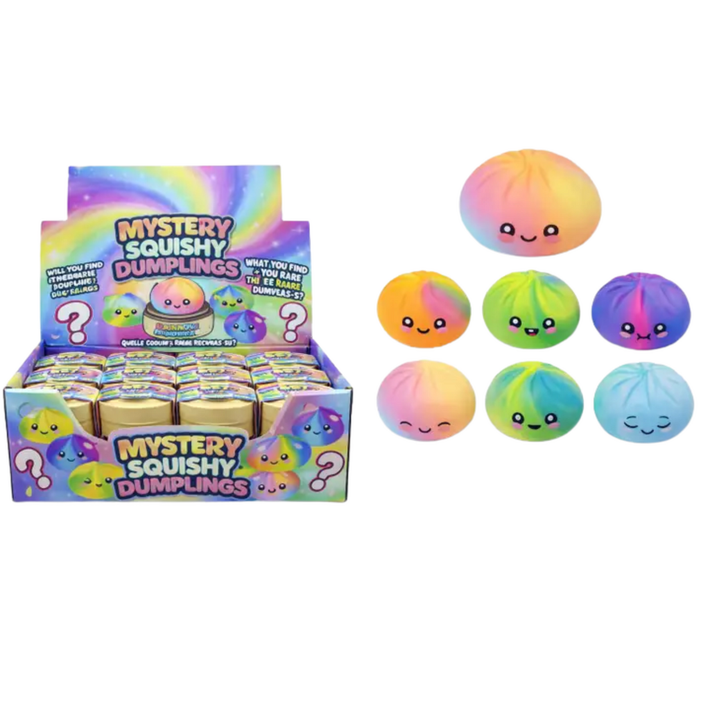 4" Mystery Squishy Dumpling-Tie Dye