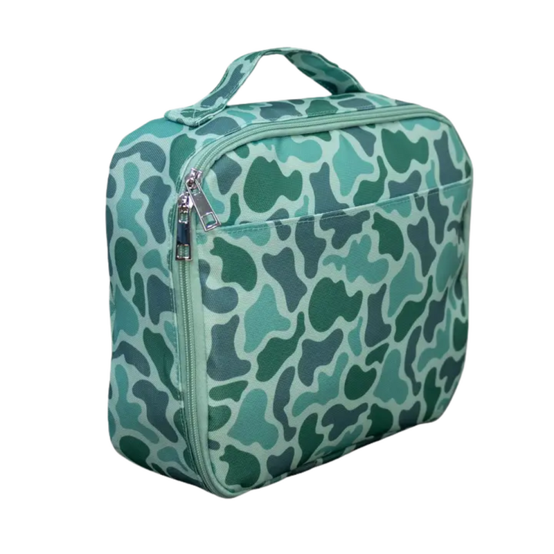SUGAR BEE CLOTHING Lunch Bag - Green Camo