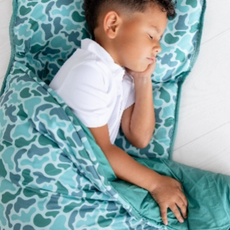 SUGAR BEE CLOTHING Nap Mat - Green Camo