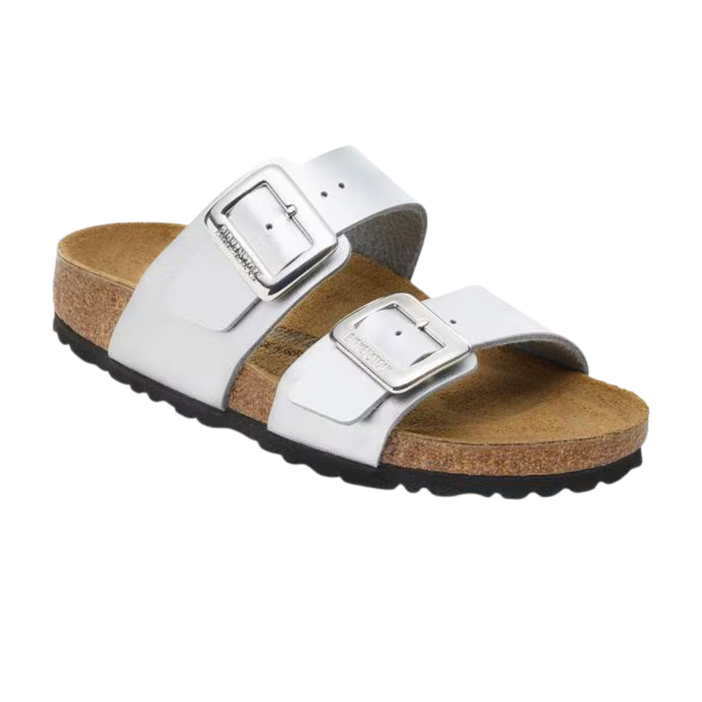 birkenstock Sydney Luxe Buckle BF Silver