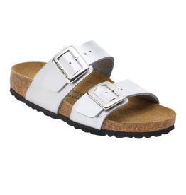 birkenstock Sydney Luxe Buckle BF Silver