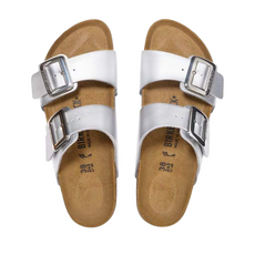 birkenstock Sydney Luxe Buckle BF Silver