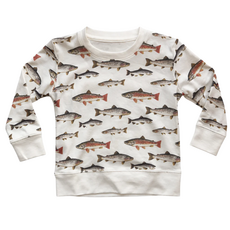 BUSHEL&APECK Logan Crewneck-Gone Fishing