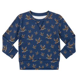BUSHEL&APECK Logan Crewneck-Heritage Mallard