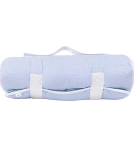 APPLE OF MY ISLA The Nap Mat in Navy Mini Stripe