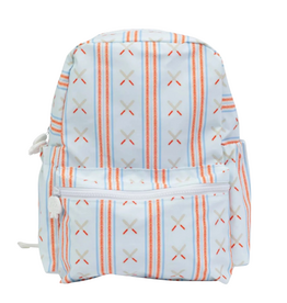 APPLE OF MY ISLA The Backpack in Baseball-Large
