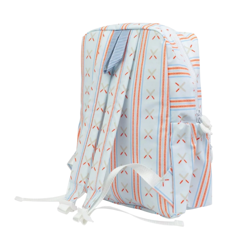 APPLE OF MY ISLA The Backpack in Baseball-Large