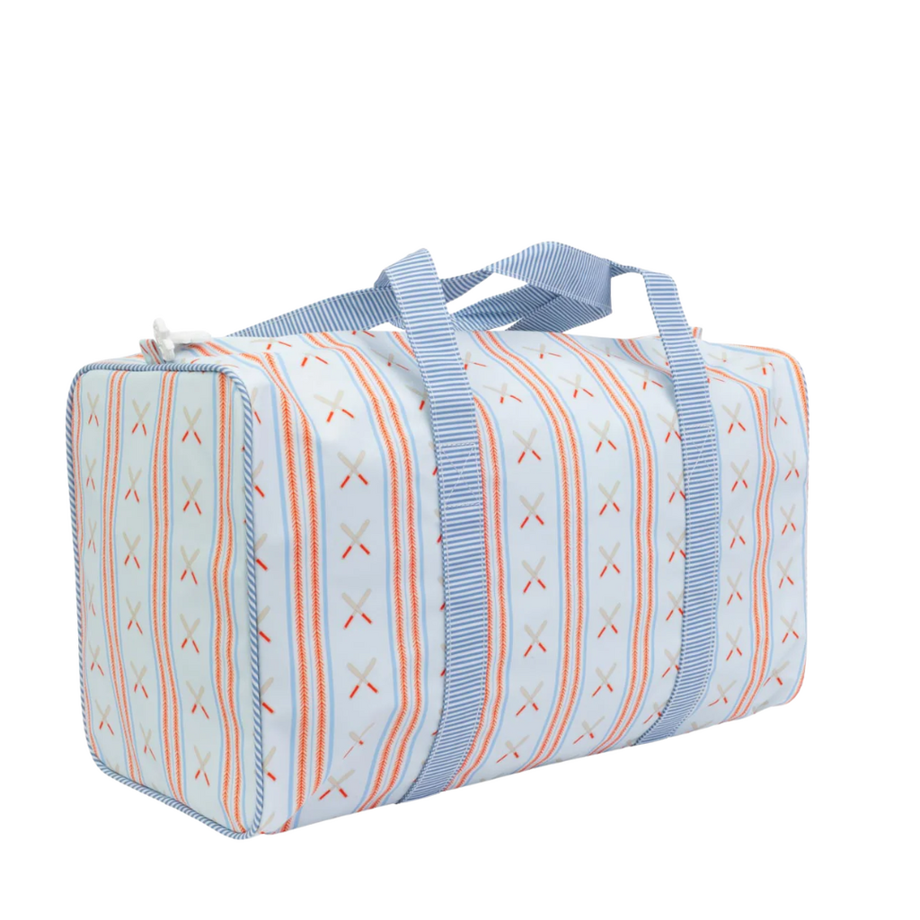 APPLE OF MY ISLA The Duffle Bag in Baseball