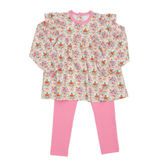 The Oaks Apparel Abree Pretty Pumpkin Legging Set