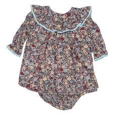 The Oaks Apparel Layla Woodland Posy Bloomer Set