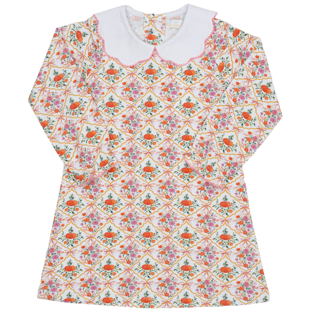 The Oaks Apparel Presley Kait Pretty Pumpkin Dress